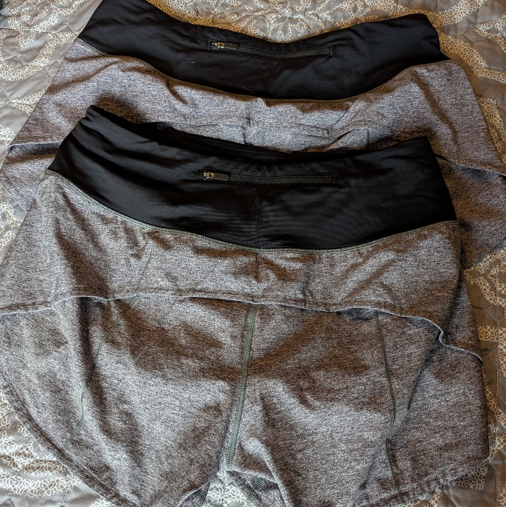 Lululemon size 8 Speed Up 4" Shorts